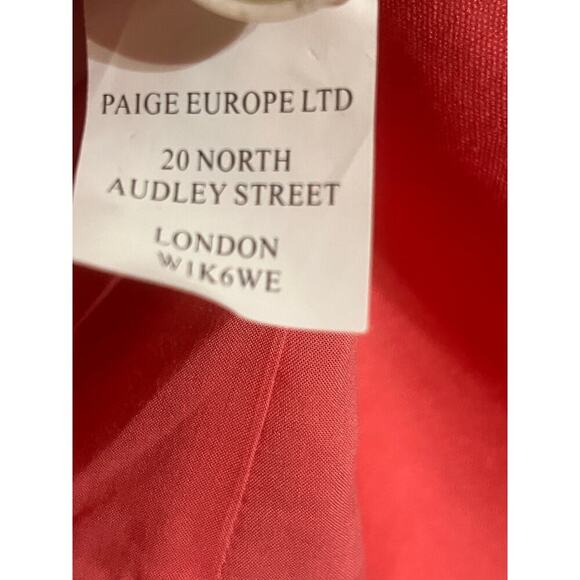 NWOT PAIGE‎ Anthropologie Cropped Double Breasted Blazer Color Pink Women Size 8 - Picture 15 of 16